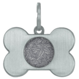 Scottish Thistle Knot William Morris Style Pet Tag