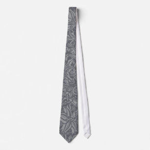 Scottish Thistle Knot William Morris Style Tie