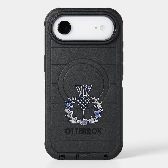 Scottish Thistle on a Otterbox iPhone Case (Back)