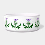Scottish Thistle Pet Bowl<br><div class="desc">Scottish Thistle</div>