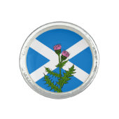 Scottish thistle ring (Front)