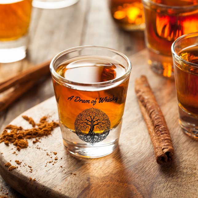 Scottish Tree of Life Shot Glass (Creator Uploaded)