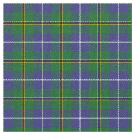 Scottish Turnbull Hunting Plaid Tartan Fabric
