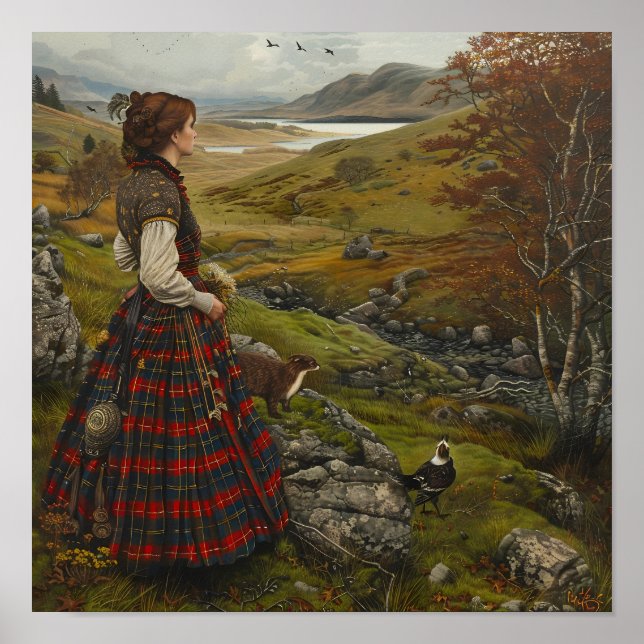 Scottish Woman Poster (Front)