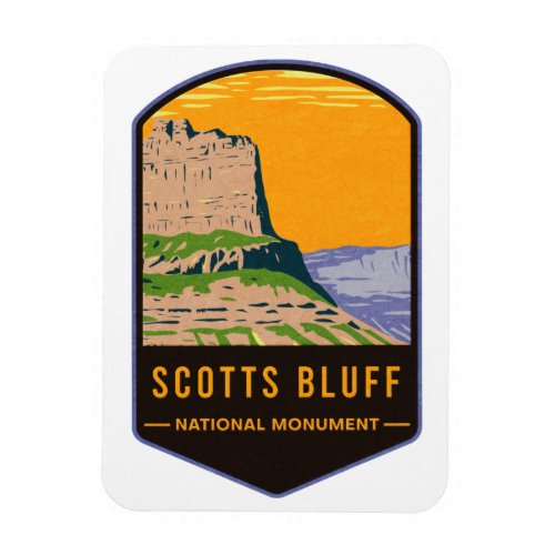 Scotts Bluff National Monument Magnet