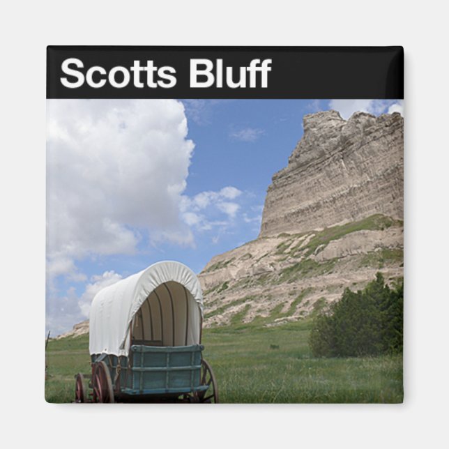 Scotts Bluff National Monument Magnet (Front)