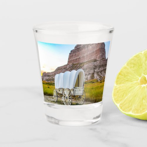 Scotts Bluff Shot Glass