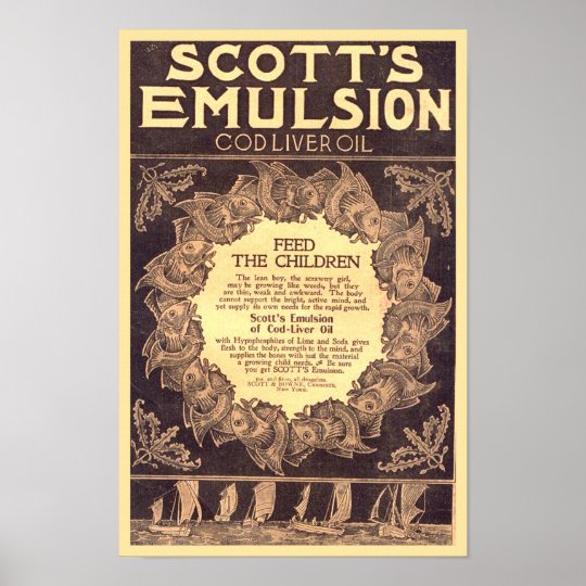 scott emulsion cod liver oil original