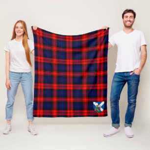 Scotts MacLachlan Modern Tartan Plaid Fleece Blanket