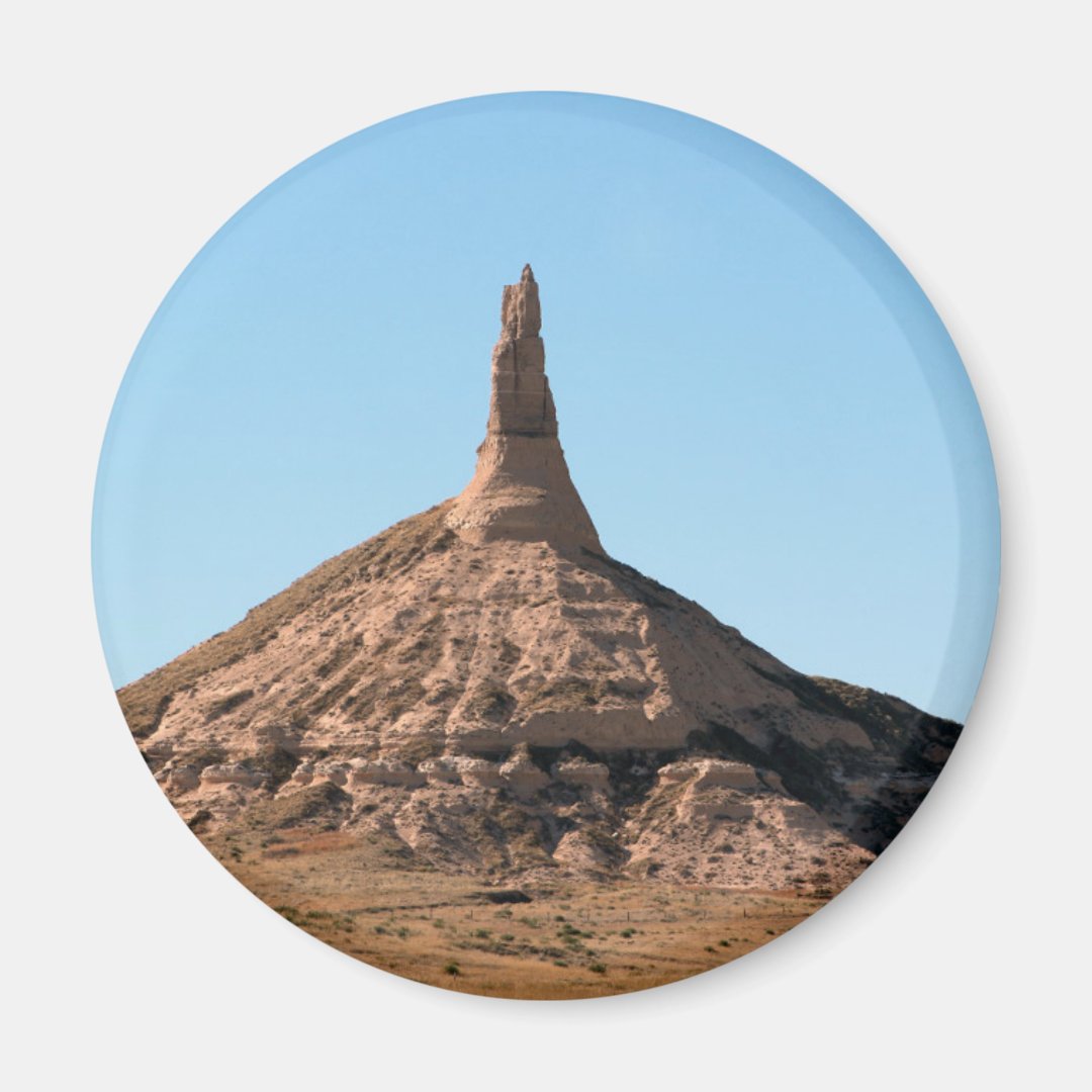 Scottsbluff Nebraska Chimney Rock Spire Zazzle