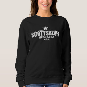 Scottsbluff Nebraska Retro Vintage Sweatshirt