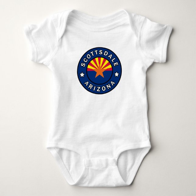 Scottsdale Arizona Baby Bodysuit (Front)