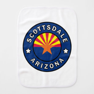 Scottsdale Arizona Baby Burp Cloth