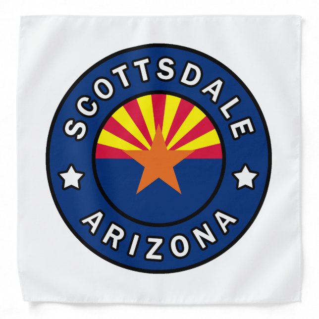 Scottsdale Arizona Bandana (Front)