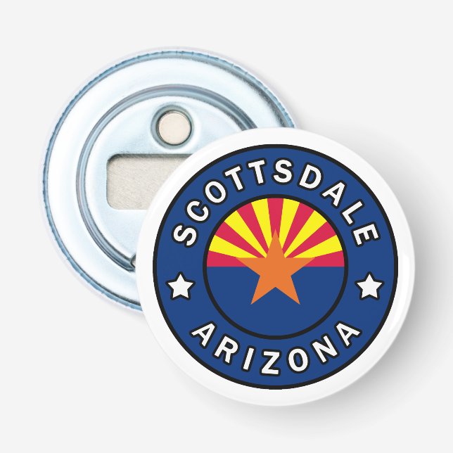 Scottsdale Arizona Bottle Opener (Front)