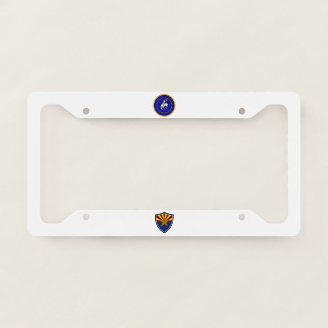 Scottsdale (Arizona) city flag  License Plate Frame (Front)
