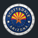 Scottsdale Arizona Dart Board<br><div class="desc">Scottsdale Arizona</div>