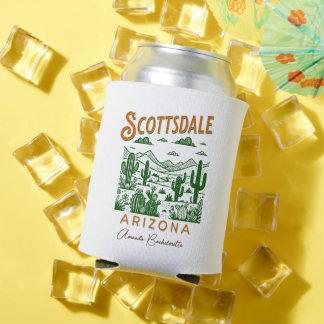 scottsdale arizona desert bachelorette party can cooler