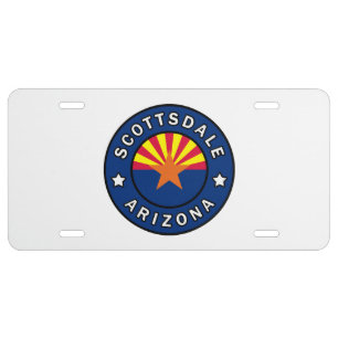 Scottsdale Arizona License Plate