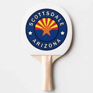 Scottsdale Arizona Ping Pong Paddle