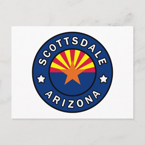 Scottsdale Arizona Postcard
