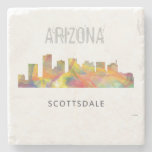 Scottsdale, Arizona Skyline Wb1 - Stone Coaster at Zazzle
