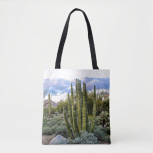 Scottsdale Succulent Sunset Tote Bag