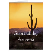 Scottsdale sunset before the storm. Scottsdale, Ar (Front)