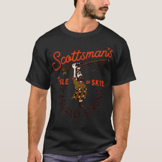 Scottsman's Isle Of Skye Scotland Fine Ales Casual T-Shirt
