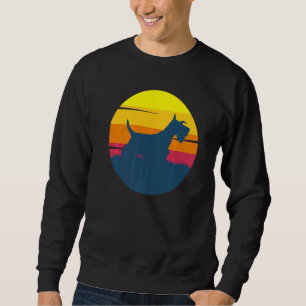 Scotty Dog Aberdeen Terrier Retro  24 Sweatshirt