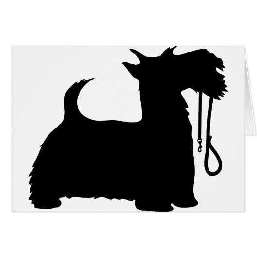 Scotty Dog and Leash Cards (Front Horizontal)
