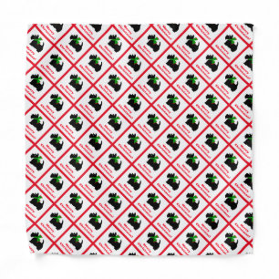 Scotty Dog and Merry Christmas Bandana