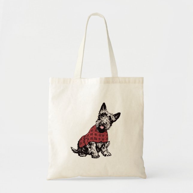 Scotty Dog Tote Bag (Front)