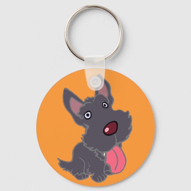 SCOTTY PUPPY KEYCHAIN (Front)