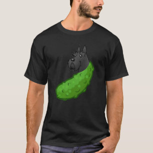 Scotty Scottish Terrier Dog Pickle Mashup Morphed  T-Shirt