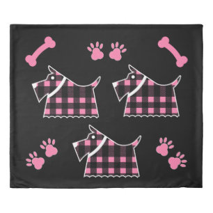 Scotty Terrier Dogs Cute Funny Terriers Breeds Thr Duvet Cover
