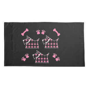 Scotty Terrier Dogs Cute Funny Terriers Breeds Thr Pillow Case