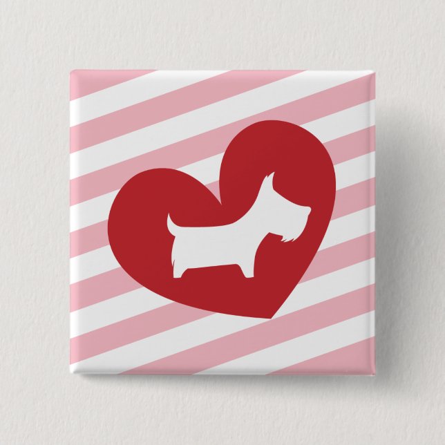 Scotty Valentine Button (Front)