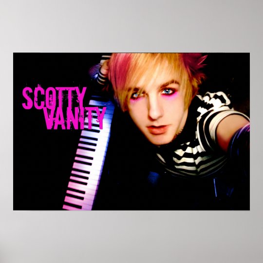 Scotty Vanity Keyboards Poster | Zazzle.com