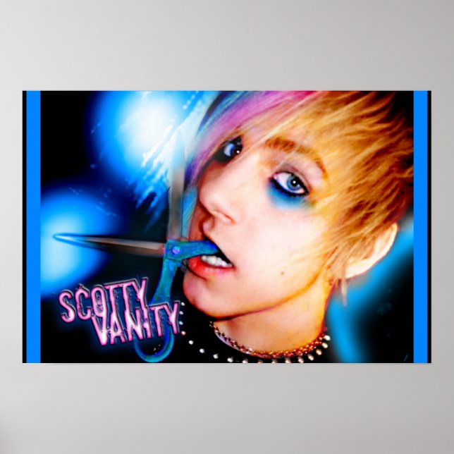 Scotty Vanity Scissors Poster (Front)