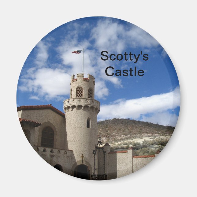 Scotty's Castle, DVNP Magnet (Front)