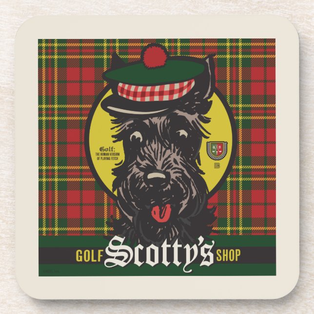 Scotty's Golf Shop Beverage Coaster (Front)