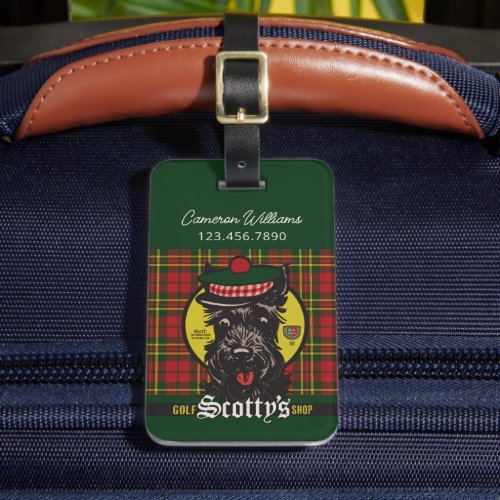 Scottys Golf Shop Luggage Tag