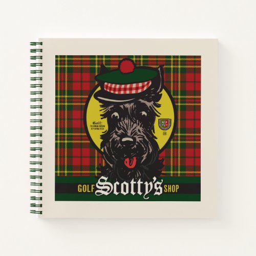 Scottys Golf Shop Notebook