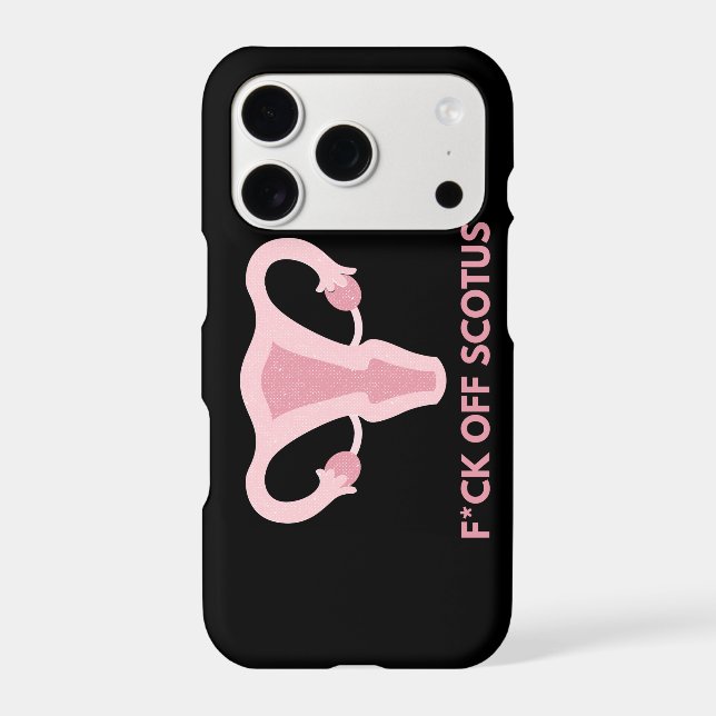 SCOTUS Abortion Ban Protest Iphone Case (Back)