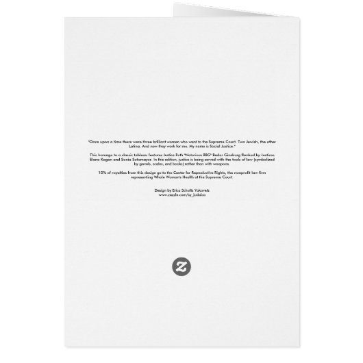 SCOTUS Angels – Nonviolent (Gun-Free) Edition (Back)