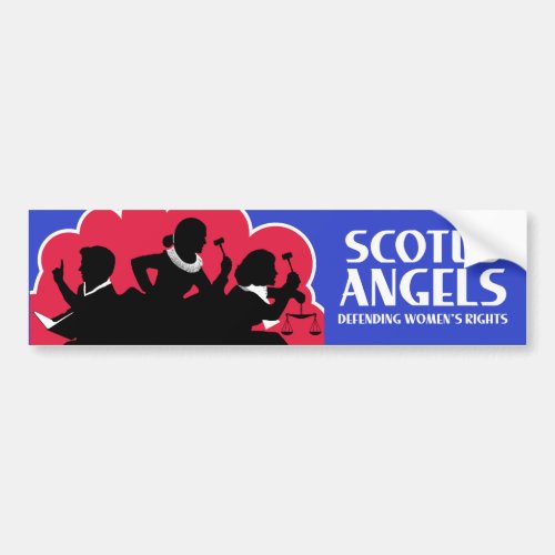 SCOTUS Angels â Nonviolent Gun_Free Edition Bumper Sticker