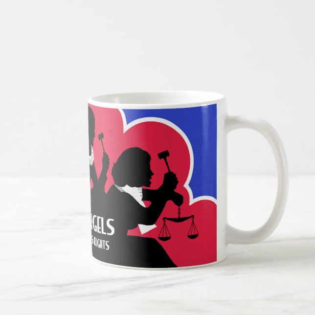SCOTUS Angels – Nonviolent (Gun-Free) Edition Coffee Mug (Right)