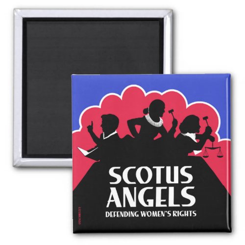SCOTUS Angels â Nonviolent Gun_Free Edition Magnet