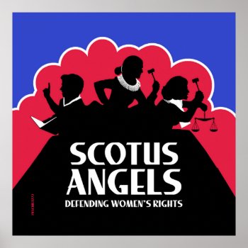 Scotus Angels – Nonviolent (gun-free) Edition Poster by SY_Judaica at Zazzle